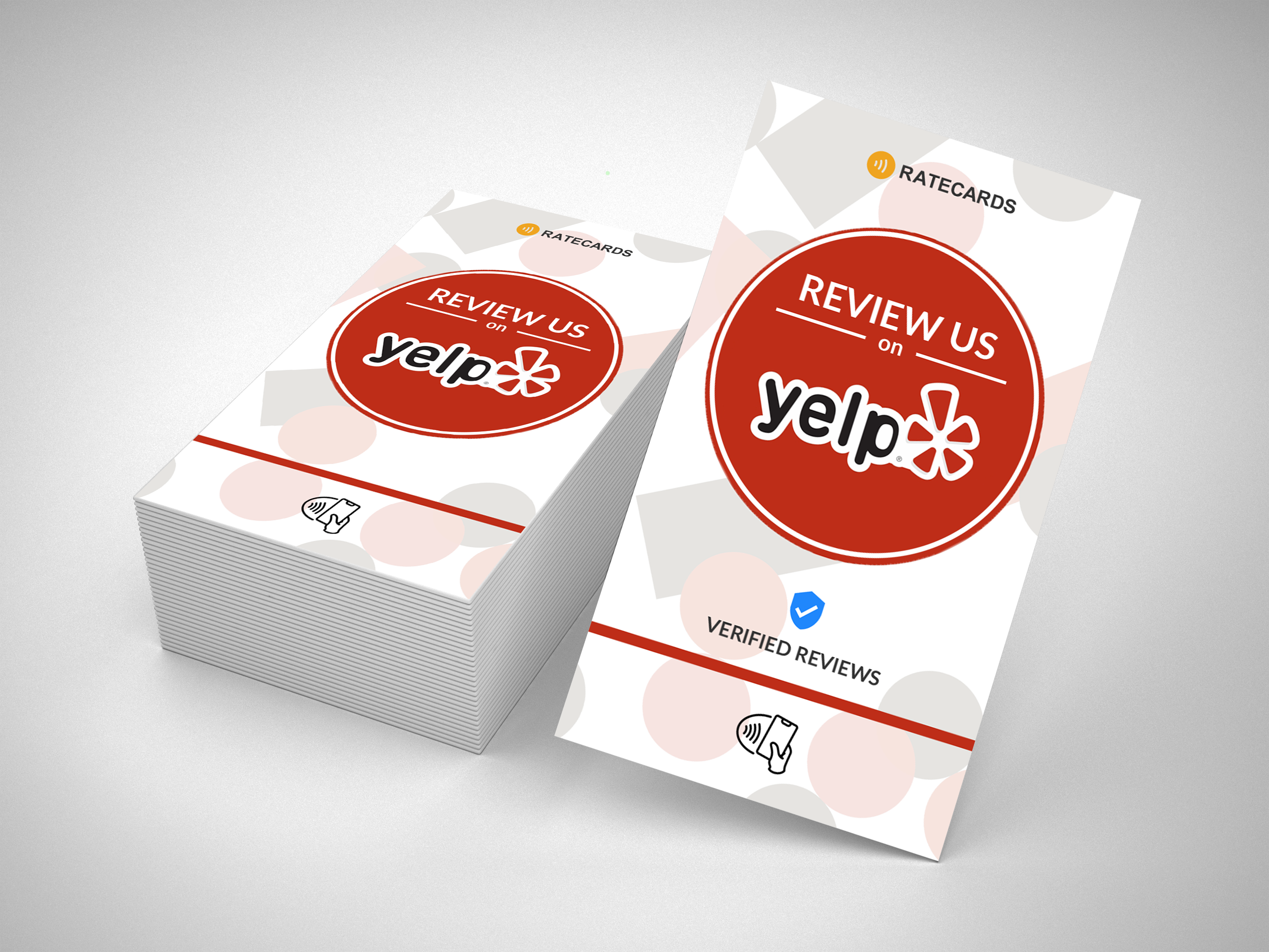 RATECARDS™ | Yelp Review Card | How to get more Yelp reviews