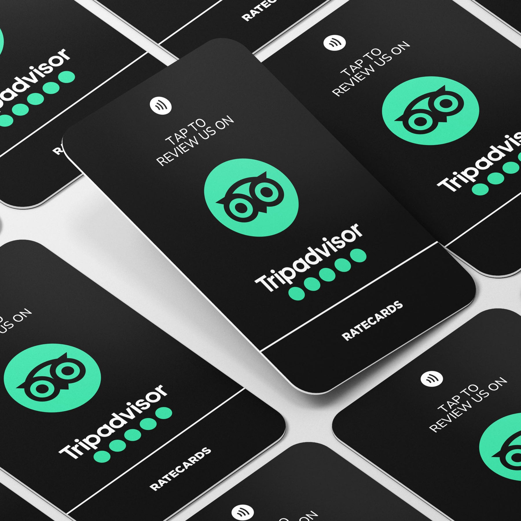 RATECARDS Premium Black Tripadvisor card for luxury hotels