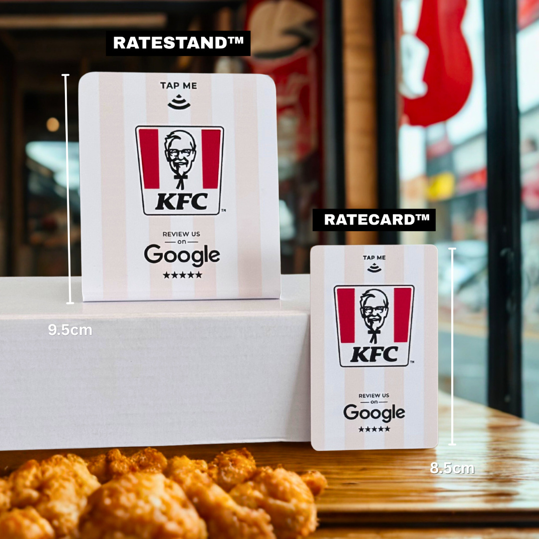 RATECARDS™ - VIP Customized Stand