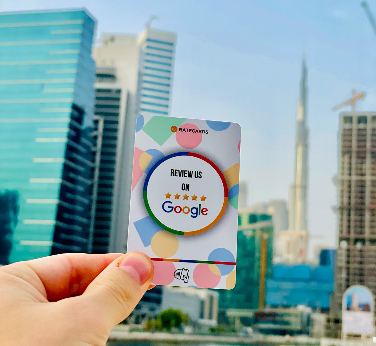 Google Review Card RATECARDS™ Get more Google reviews