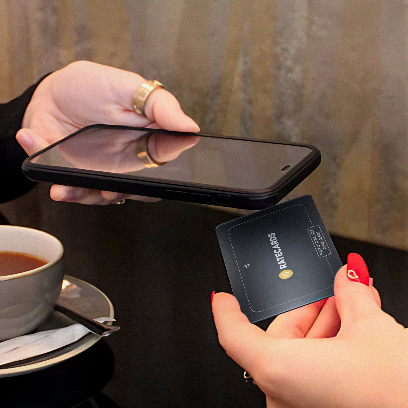RATECARDS custom NFC business card