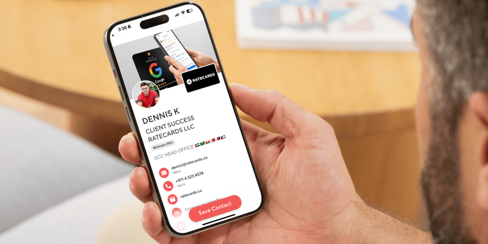 NFC Google Review Cards & Stands | RATECARDS™ — Tap to Review