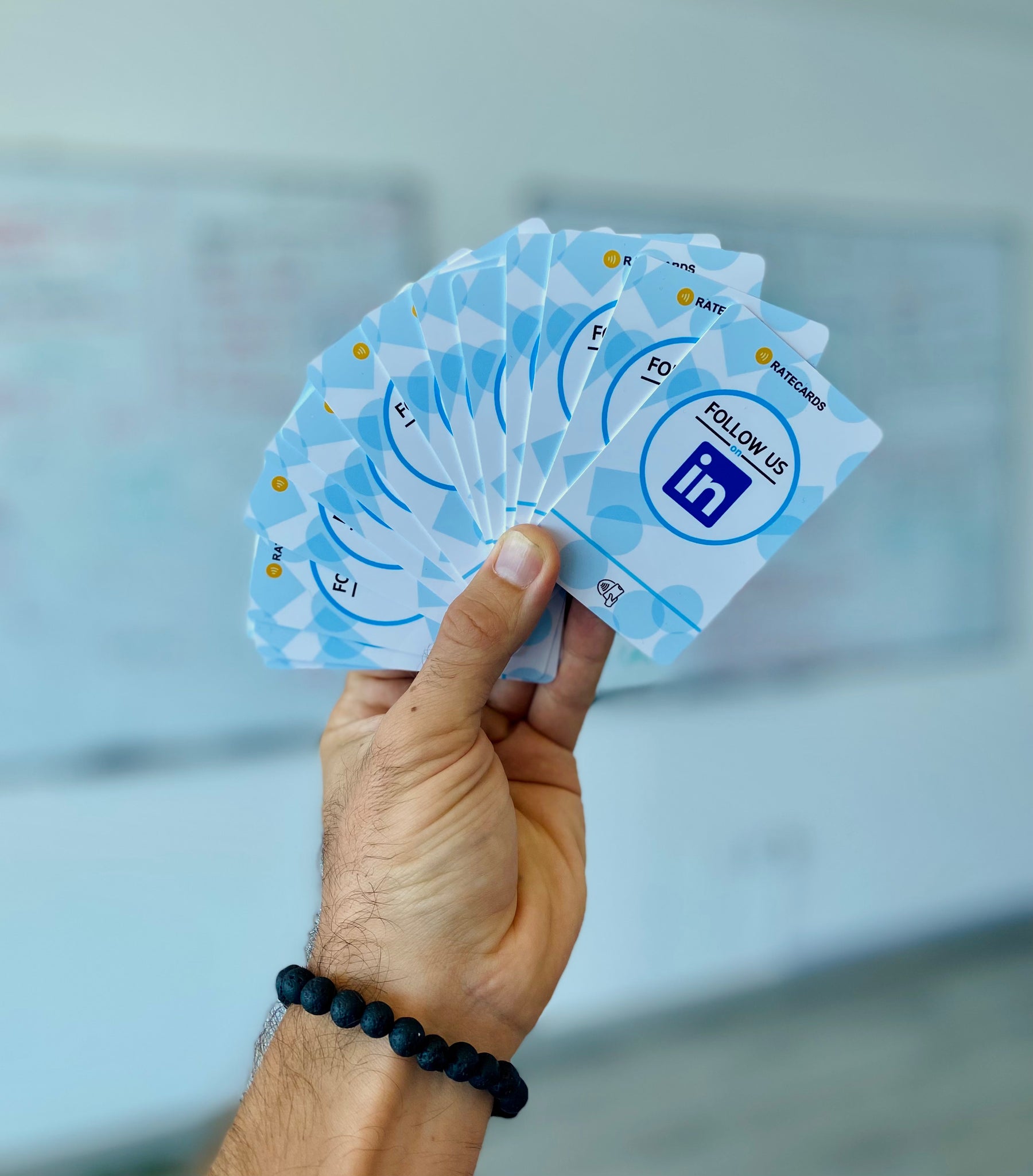 RATECARDS LinkedIn networking card – no app, trusted by 12,400+ businesses