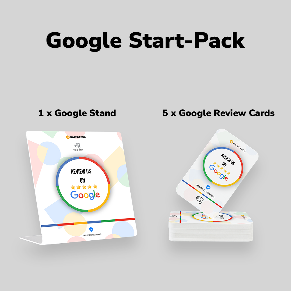 RATECARDS™ Google Start-Kit