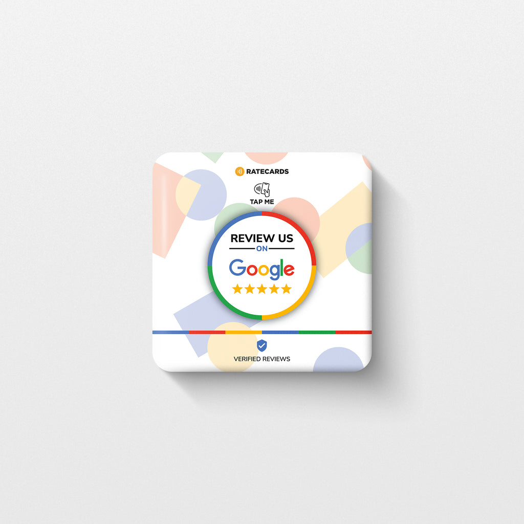 Empty Rate Sticker Google Review Sticker - RATECARDS™