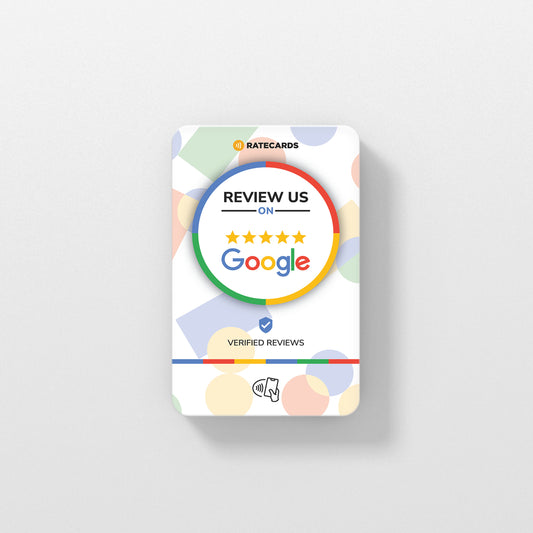 RATECARDS™ - Google Review Card